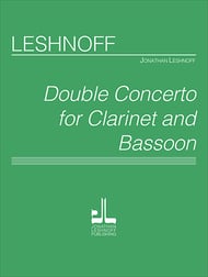 Double Concerto for Clarinet and Bassoon Orchestra Scores/Parts sheet music cover